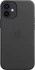 Apple iPhone 12 Mini Leather Case with MagSafe черный