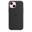 Apple iPhone 13 Mini Silicone Case with MagSafe Midnight 