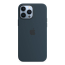 Apple iPhone 13 Pro Max Silicone Case with MagSafe Abyss Blue 