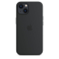 Apple iPhone 13 Silicone Case with MagSafe Midnight 