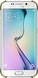 Samsung Clear Cover для Galaxy S6 Edge gold