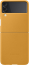 Samsung Leather Cover for Galaxy Z Flip 3 Mustard 