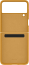 Samsung Leather Cover for Galaxy Z Flip 3 Mustard 
