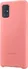 Samsung Silicone Cover для Galaxy A71 pink