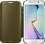 Samsung clear View Cover для Galaxy S6 Edge золотой