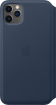 Apple iPhone 11 Pro Max Leather Folio Deep Sea Blue 