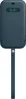 Apple iPhone 12 Pro Max Leather Sleeve with MagSafe Baltic синий