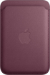 Apple iPhone Feingewebe wallet with MagSafe Mulberry 