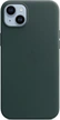 Apple leather case with MagSafe для iPhone 14 Plus forest зеленый