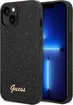 Guess Hard Cover Glitter Flakes Metal Logo для Apple iPhone 14 Plus black