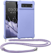 KWMobile sleeve with cord for Google Pixel 6 lavender