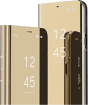 MRSTER clear View Standing Cover for Xiaomi Redmi Note 9 gold 