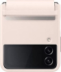 Samsung Flap Leather Cover for Galaxy Z Flip 4 Peach