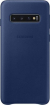 Samsung Leather Cover for Galaxy S10 navy blue 