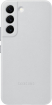 Samsung Leather Cover for Galaxy S22 Light Gray 