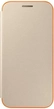 Samsung Neon Flip Cover для Galaxy A3 (2017) золотой