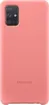 Samsung Silicone Cover для Galaxy A71 pink