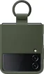 Samsung Silicone Cover with ring для Galaxy Z Flip 4 Khaki
