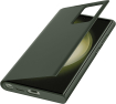 Samsung Smart View wallet case for Galaxy S23 Ultra green