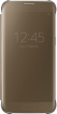 Samsung clear View Cover for Galaxy S7 gold 