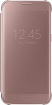 Samsung clear View Cover for Galaxy S7 rose gold 