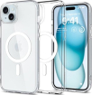 Spigen Ultra hybrid MagFit for Apple iPhone 15 Plus white 