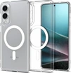 Spigen Ultra hybrid (MagFit) для Samsung Galaxy S25 Edge clear белый