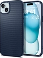 Spigen liquid Air для Apple iPhone 15 морская волна синий