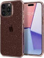 Spigen liquid Crystal Glitter для Эпл Айфон 15 Про розовый quartz