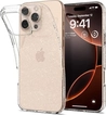 Spigen liquid Crystal Glitter для Эпл Айфон 16 Про Crystal quartz