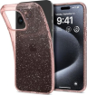 Spigen liquid Crystal Glitter for Apple iPhone 15 Pro Rose quartz 