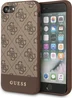 Guess Hard Cover Glitter 4G для Apple iPhone SE (2020) Brown