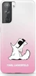 Karl Lagerfeld Hard Case Choupette Fun для Samsung Galaxy S21+ Pink