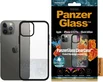 PanzerGlass Clear Case AntiBacterial Black Edition для Apple iPhone 12/12 Pro Black/Transparent