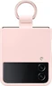 Samsung Silicone Cover with Ring для Galaxy Z Flip 4 Pink