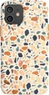 tech21 Eco Art для Apple iPhone 12/12 Pro Terazzo оранжевый