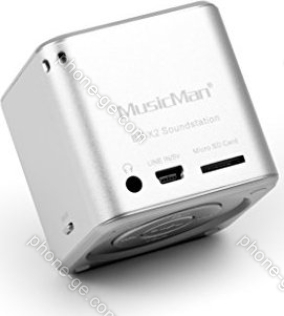Technaxx mini MusicMan wireless Soundstation BT-X2 silver