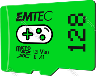 Emtec GAMING R100/W50 microSDXC 128GB, UHS-I U3, A1, Class 10