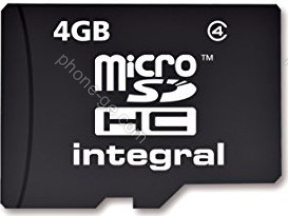 Integral microSDHC 4GB Kit, Class 4