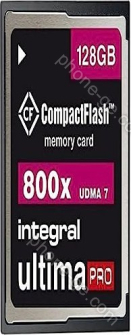 Integral ultima PRO R120/W120 CompactFlash Card 128GB