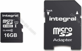 Integral ultima PRO R90 microSDHC 16GB Kit, UHS-I U1, Class 10