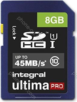 Integral ultima PRO SDHC 8GB, UHS-I U1, Class 10