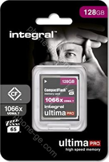 Integral ultima PRO UDMA7 1066x R160/W135 CompactFlash Card 128GB