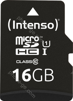 Intenso Premium R45 microSDHC 16GB Kit, UHS-I U1, Class 10