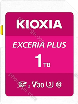 KIOXIA EXCERIA PLUS R100/W85 SDXC 1TB, UHS-I U3, Class 10