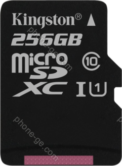 Kingston Canvas Select R80 microSDXC 256GB, UHS-I U1, Class 10