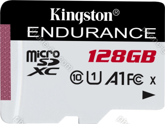 Kingston High Endurance R95/W45 microSDXC 128GB, UHS-I U1, A1, Class 10