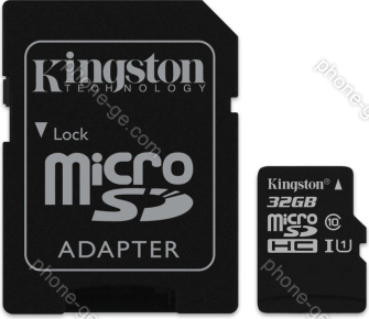 Kingston R45 microSDHC 32GB Kit, UHS-I, Class 10