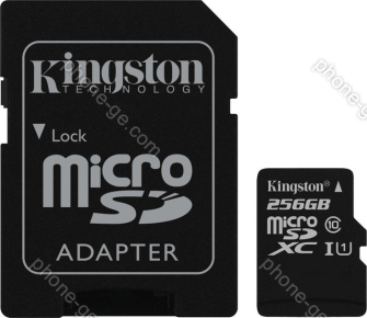 Kingston R45 microSDXC 256GB Kit, UHS-I, Class 10