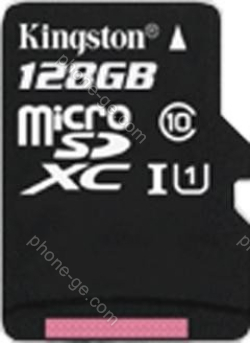 Kingston microSDXC 128GB Kit, UHS-I, Class 10